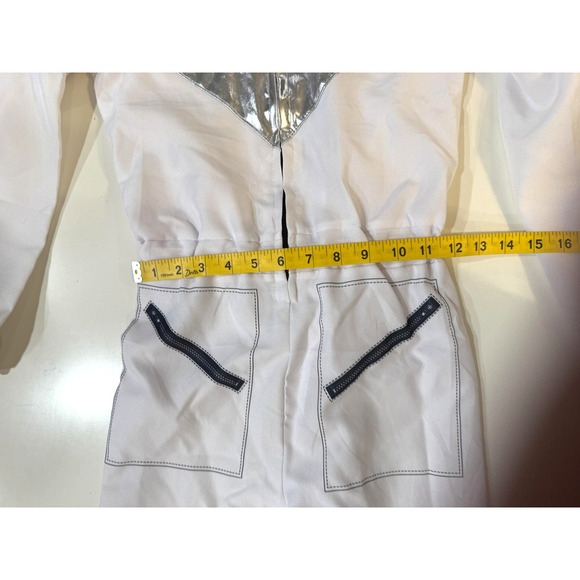 Astro Adventure Spacesuit Costume Youth 10 Astronaut Halloween Kids Outfit - Picture 10 of 10
